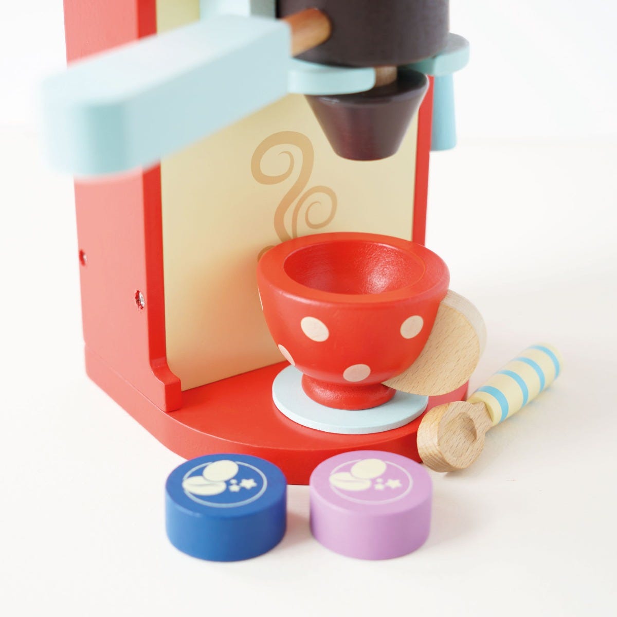 Le toy van coffee machine top