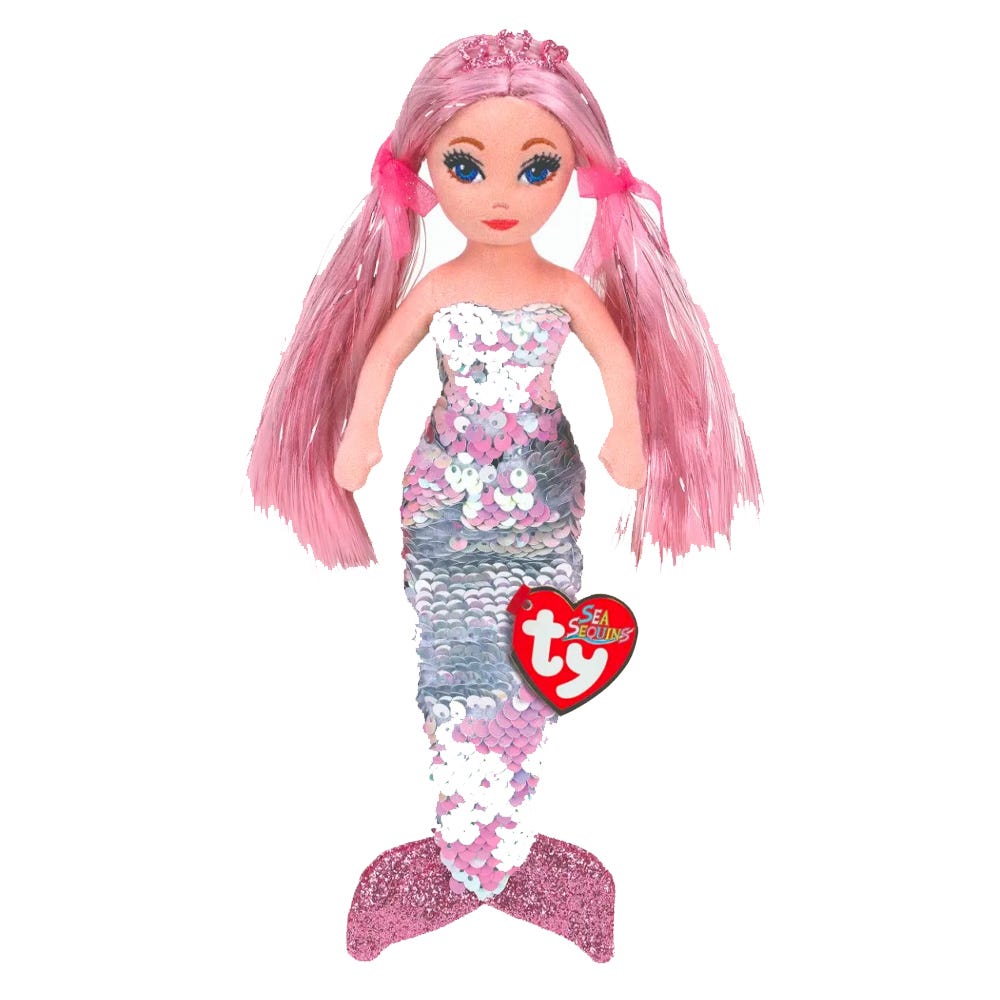 Pink mermaid toy hotsell