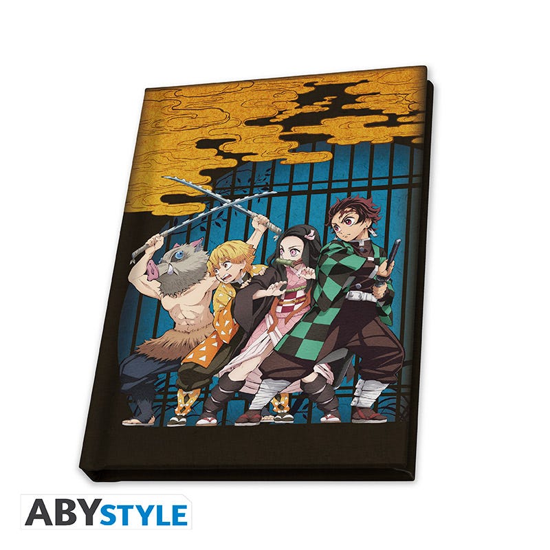 Demon Slayer Keyring & Notebook - Tanjiro