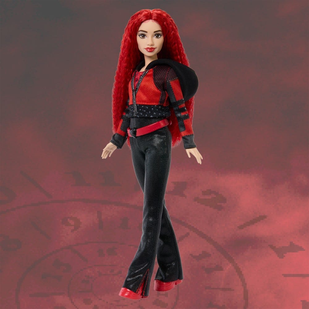 Disney Descendants The Rise of Red Singing Red Doll