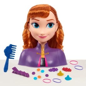 Disney Frozen 2 Basic Anna Styling Head