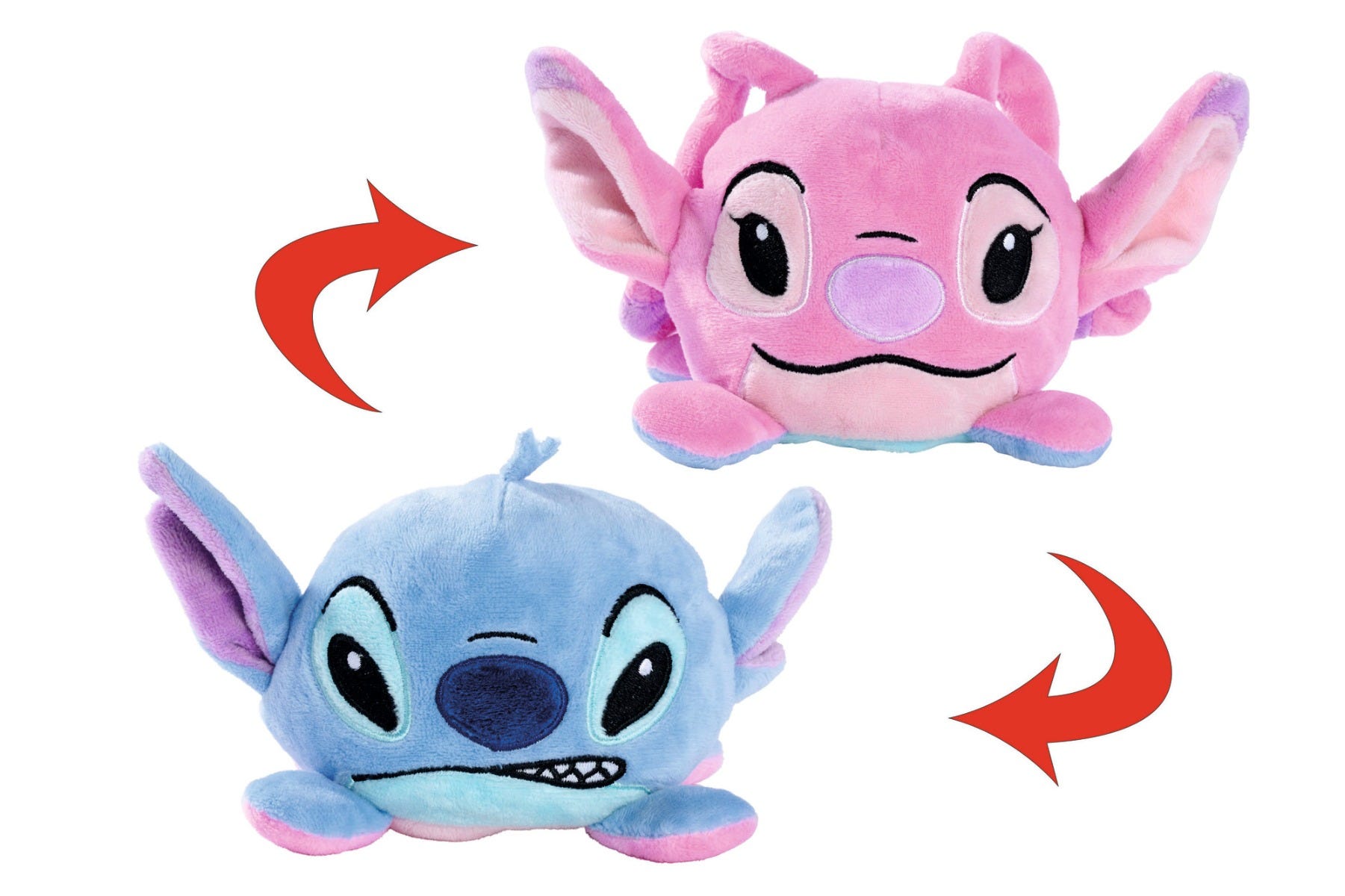 Disney Lilo Stitch Reversible Stitch Angel Plush