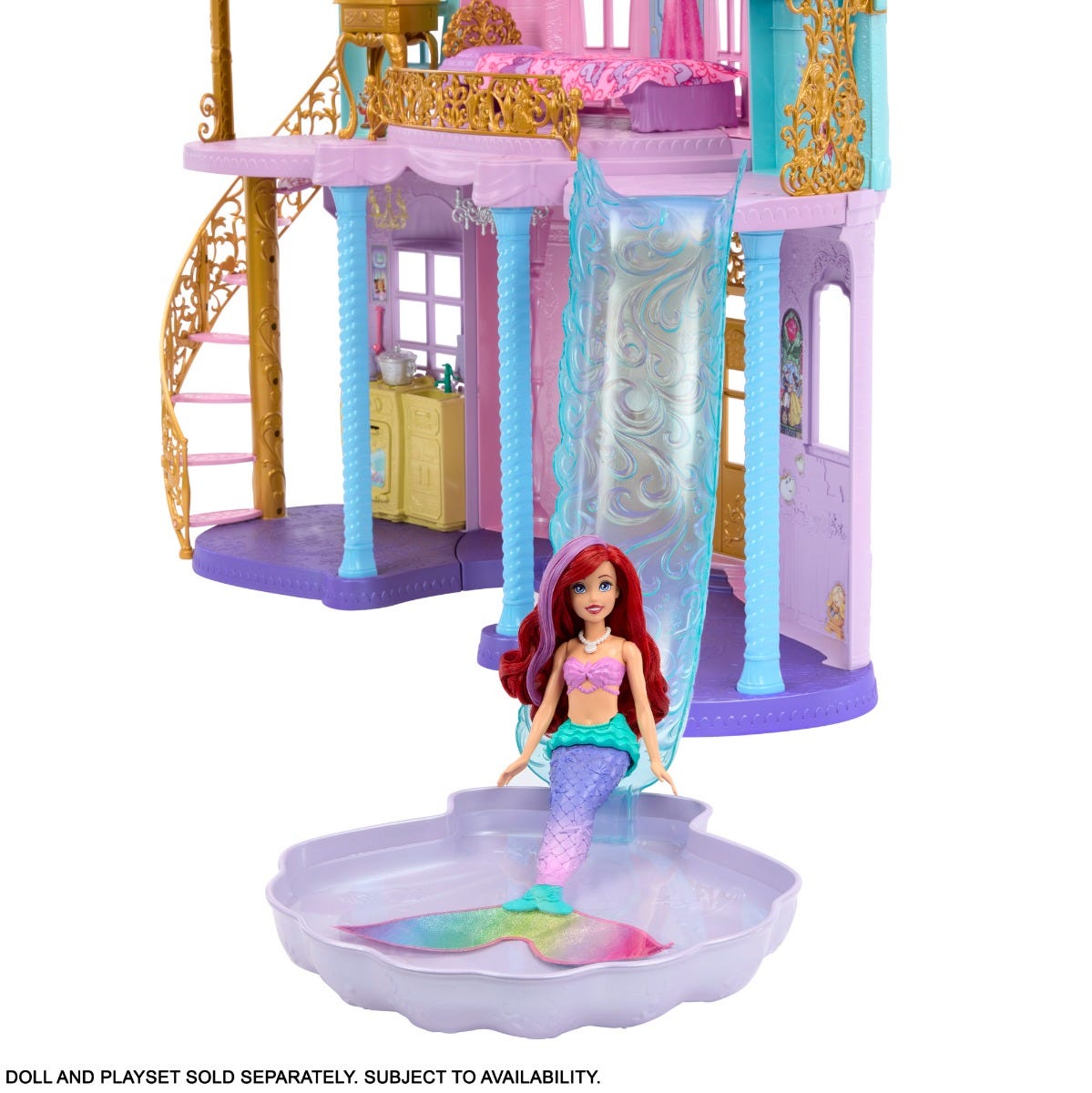 Disney princess doll castle clearance