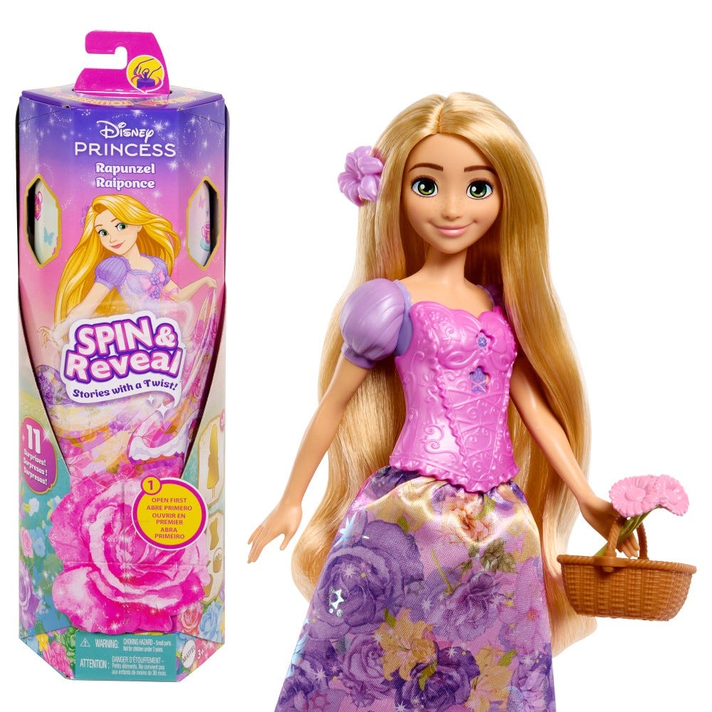 Disney princess rapunzel doll clearance