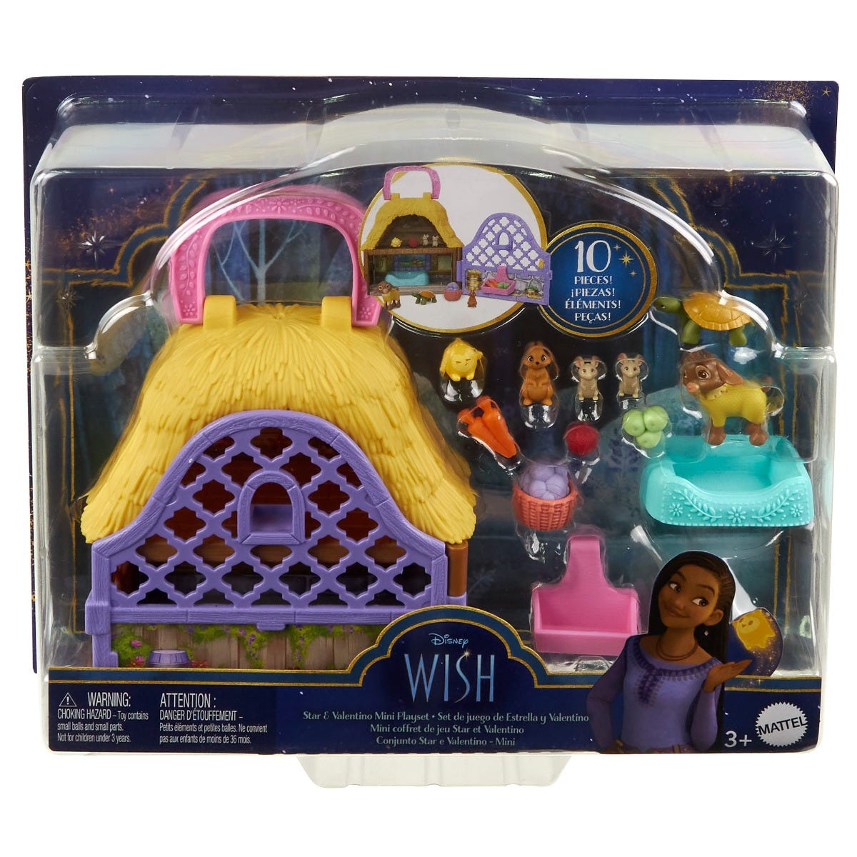 Disney Wish Star Valentino Small Doll Playset