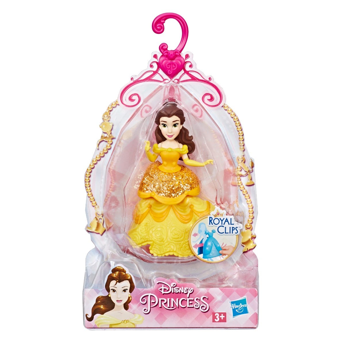 Disney Princess Small Doll With Royal Clips Fashion Assortment