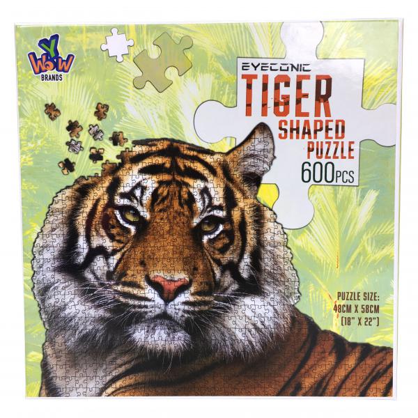 Eyeconic Puzzles - 600 Pcs Tiger