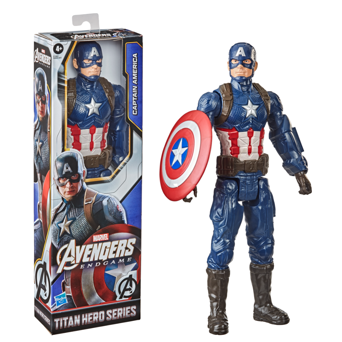 Marvel Avengers - Figurine Captain America Titan Hero - 30 cm