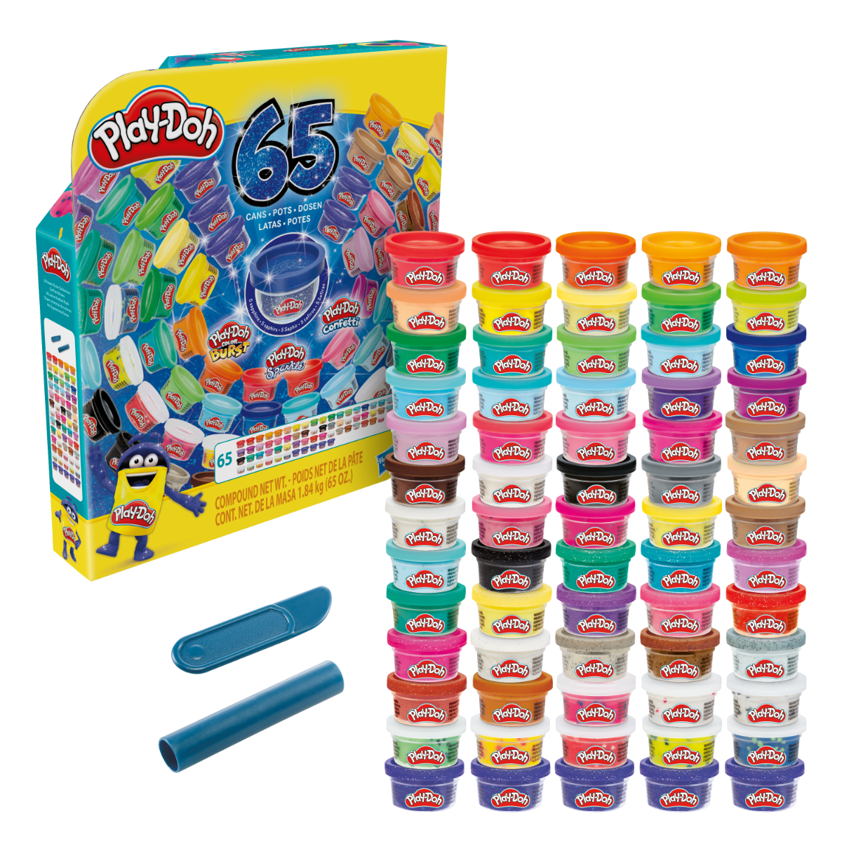 Play Doh Ultimate Colour Collection 65 Pack Of Modelling Compound