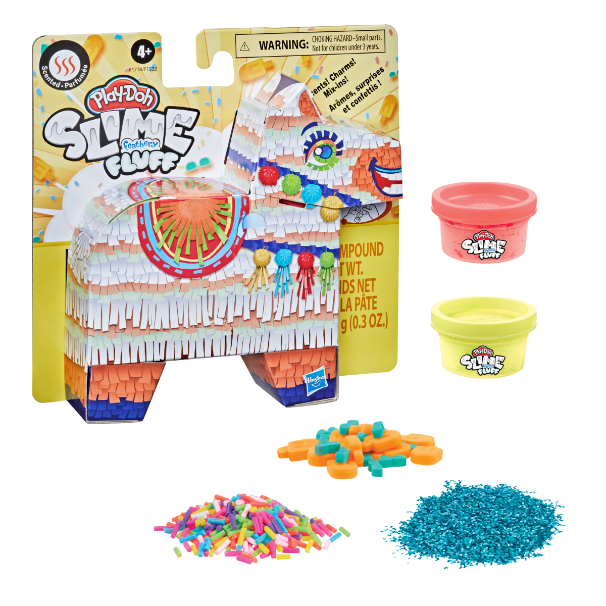 Play Doh Slime Feathery Fluff Whimsical Llama Unboxing Toy For