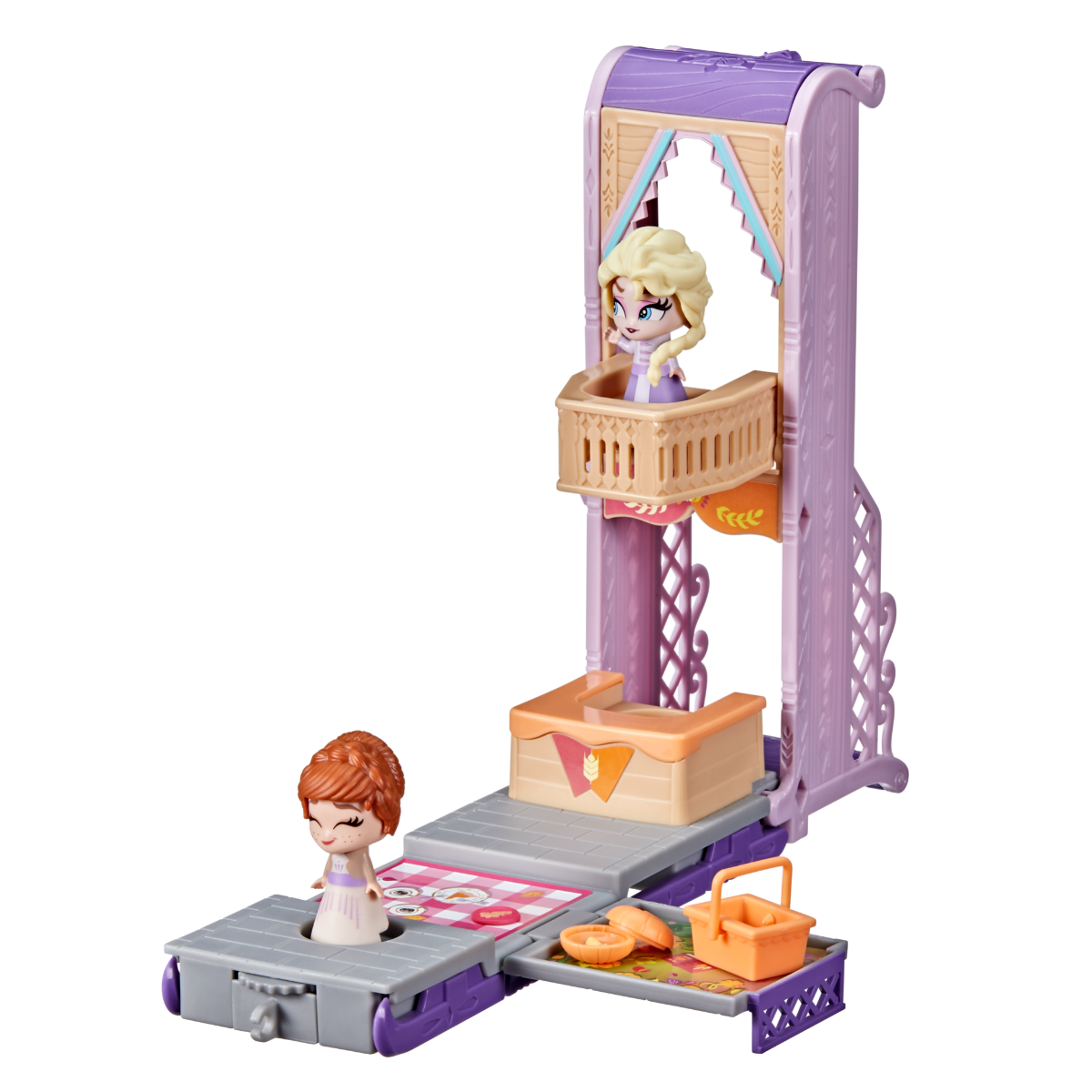 Elsa and clearance anna playset