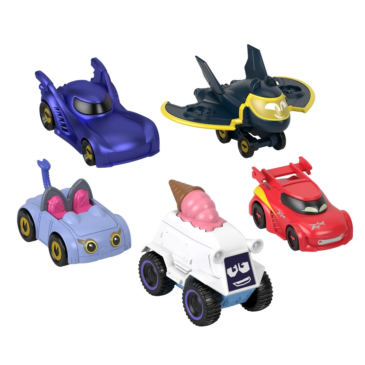 Fisher Price Batwheels Vehicle 5-Pack - Main Image