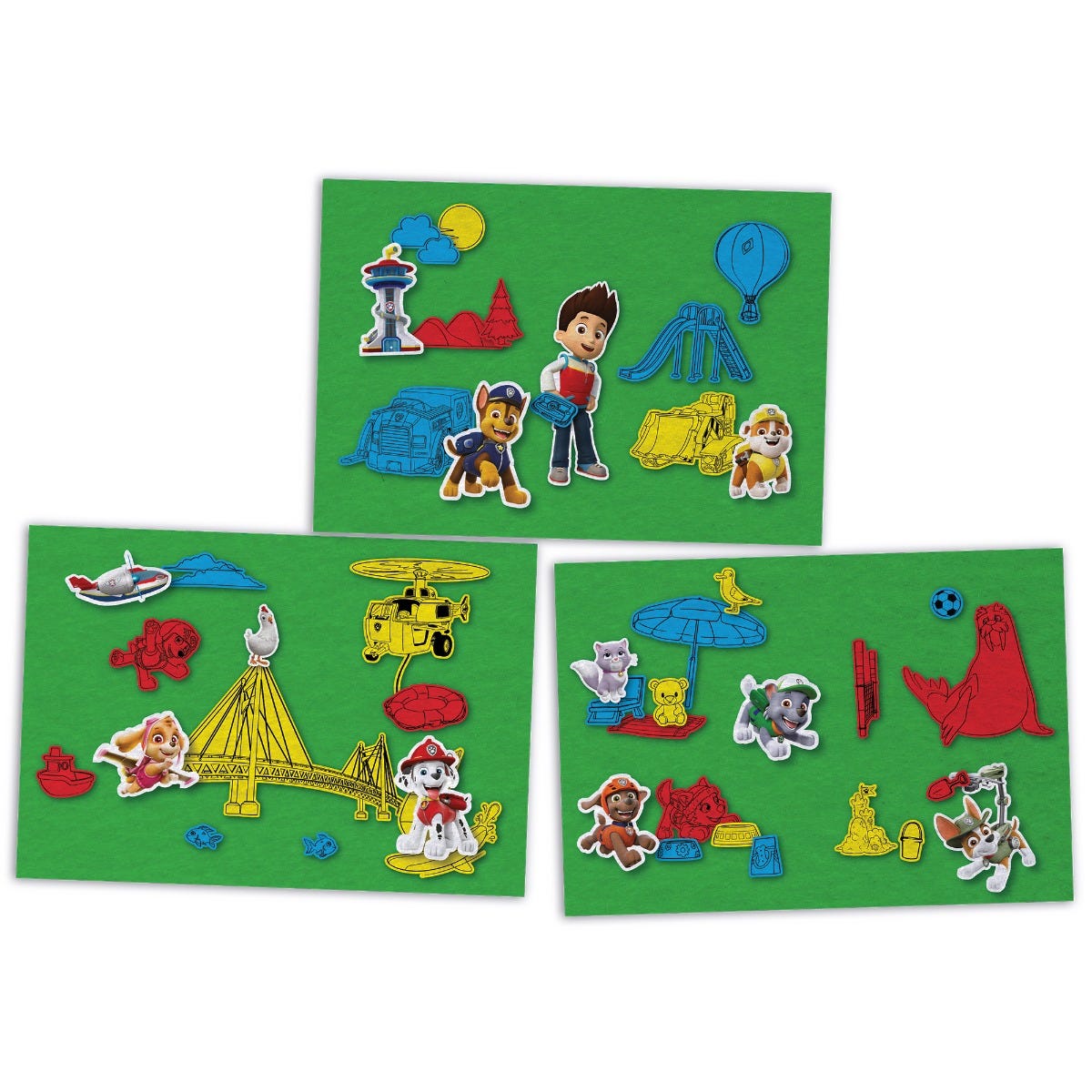 Paw patrol fuzzy felt 2025