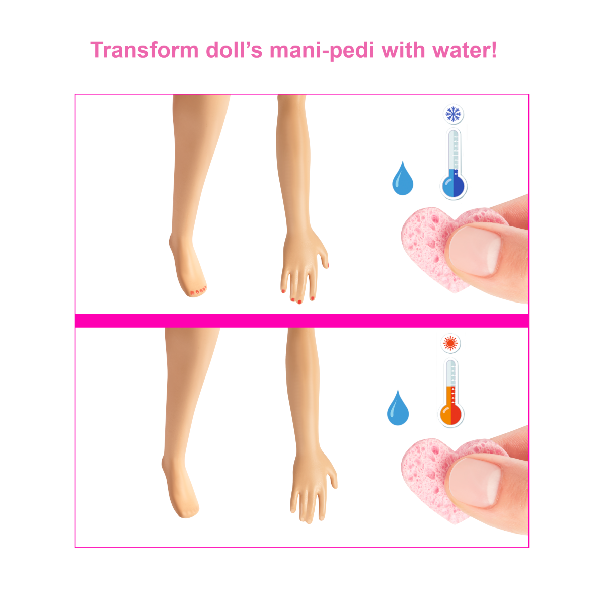 Barbie Mani Pedi Spa