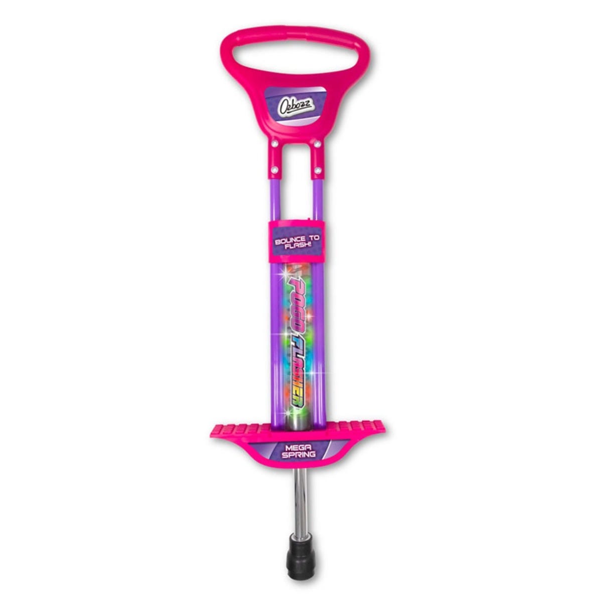 Go Light Up Pogo Stick Pink 89Cm