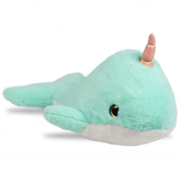 Green Narwhal - 40 Cm