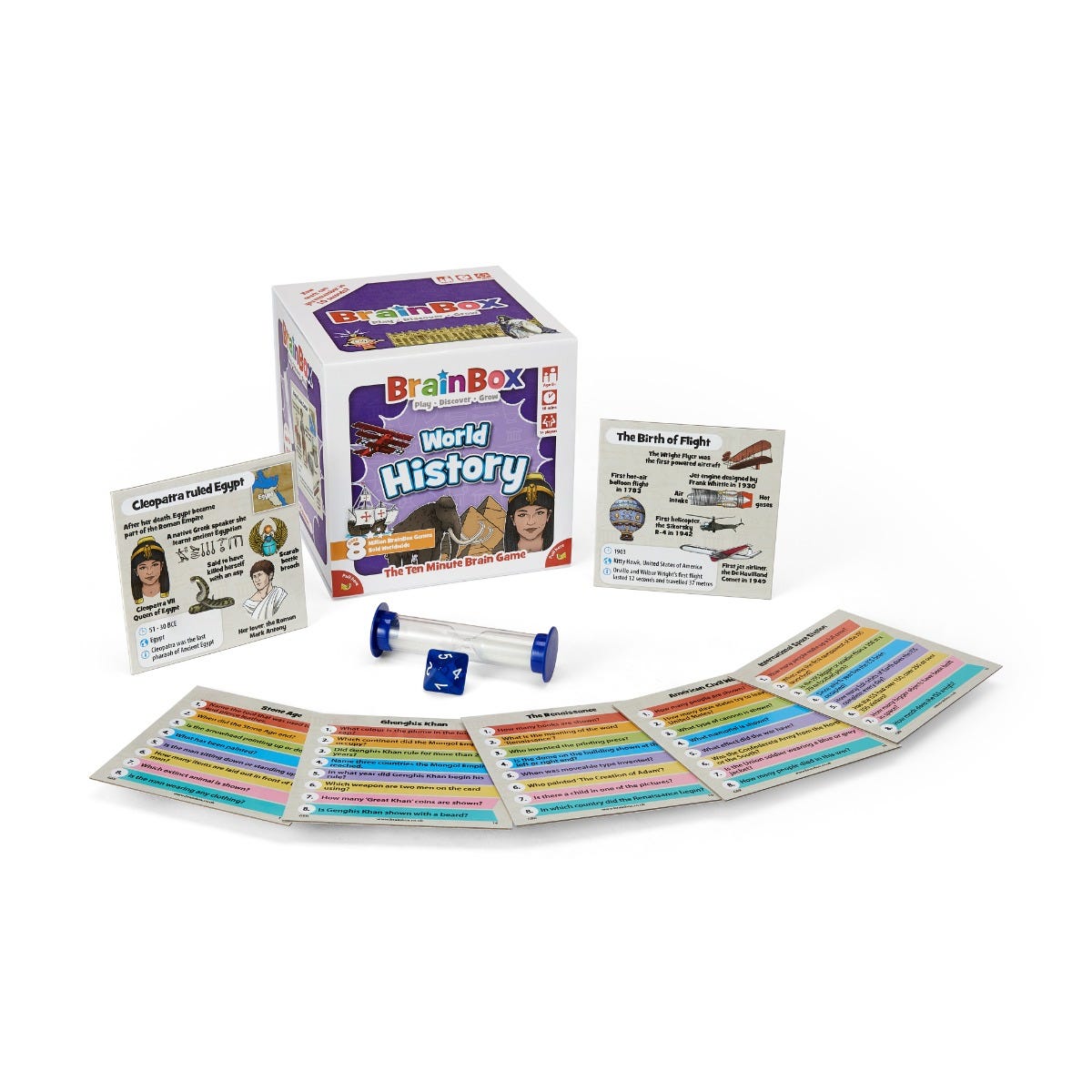 Photos - Board Game BrainBox Brainboxworld History  (Refresh 2022)
