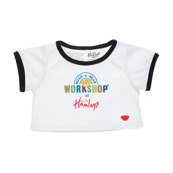 Image of Hamley's White & Black Tshirt