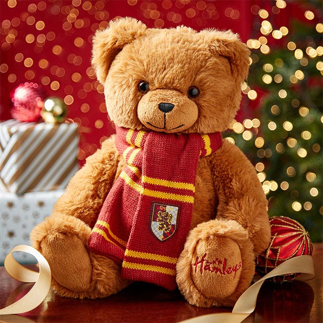 Hamleys Harry Potter Gryffindor Bear