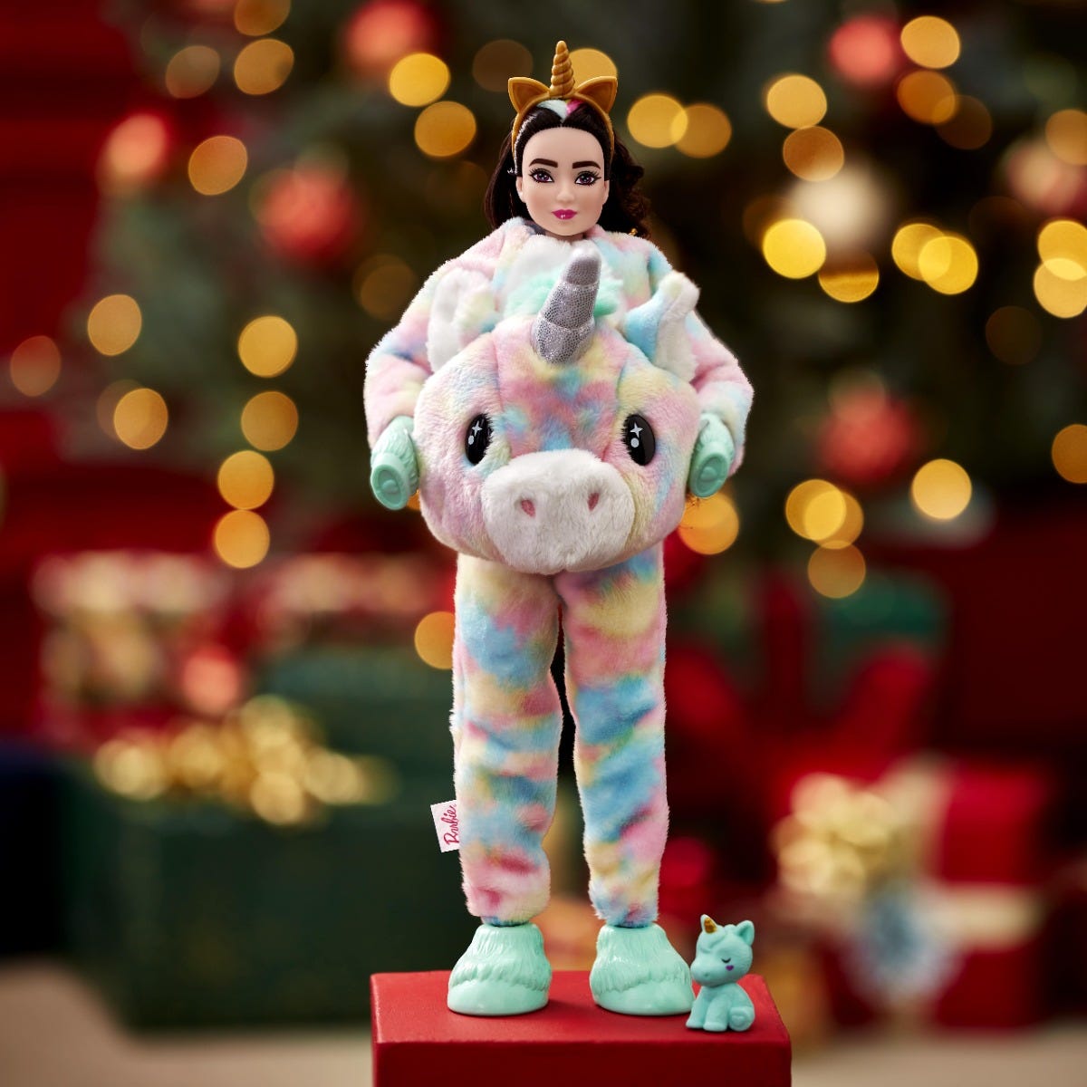 Barbie unicorn top stuffed animal
