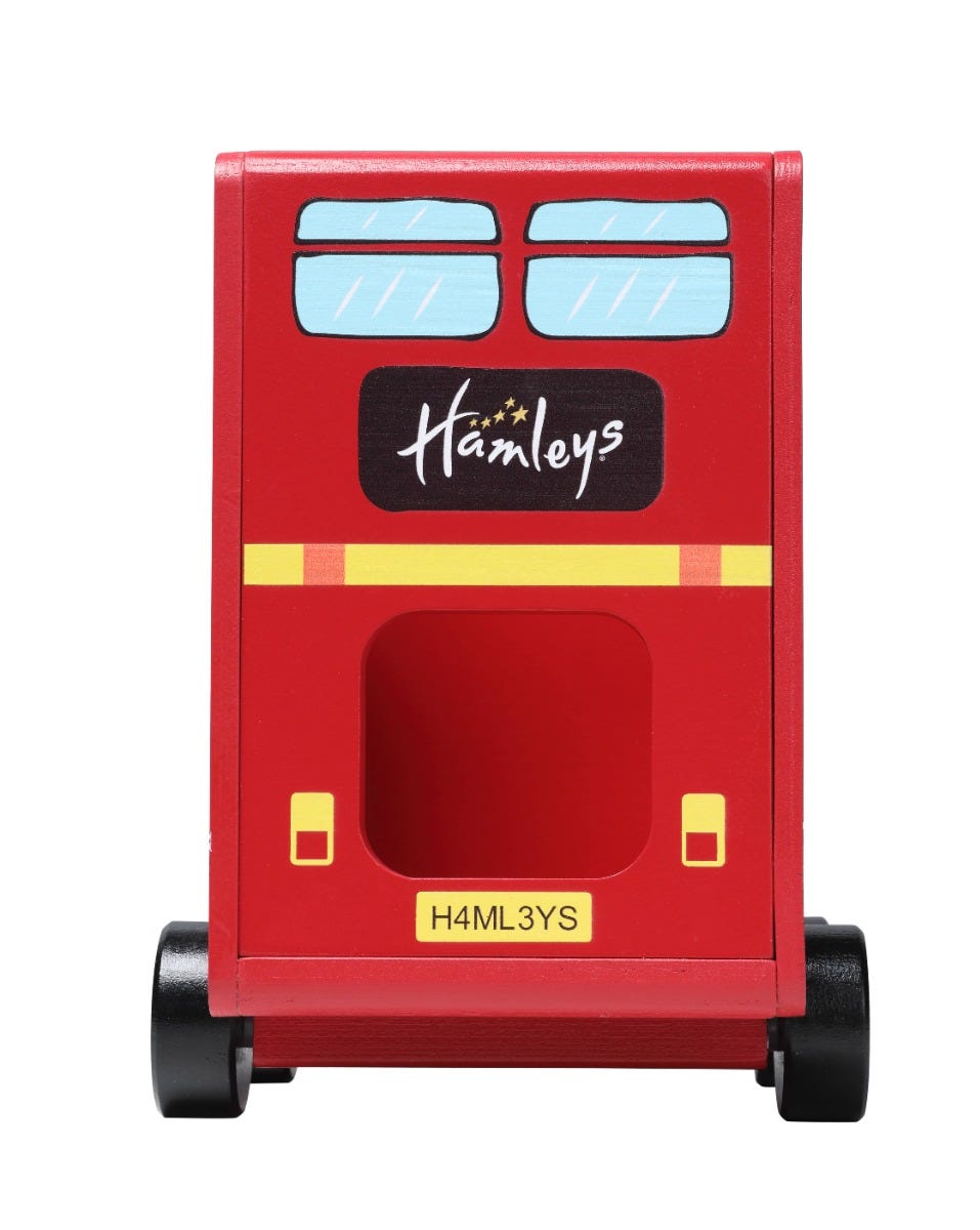 Hamleys Wooden London Bus