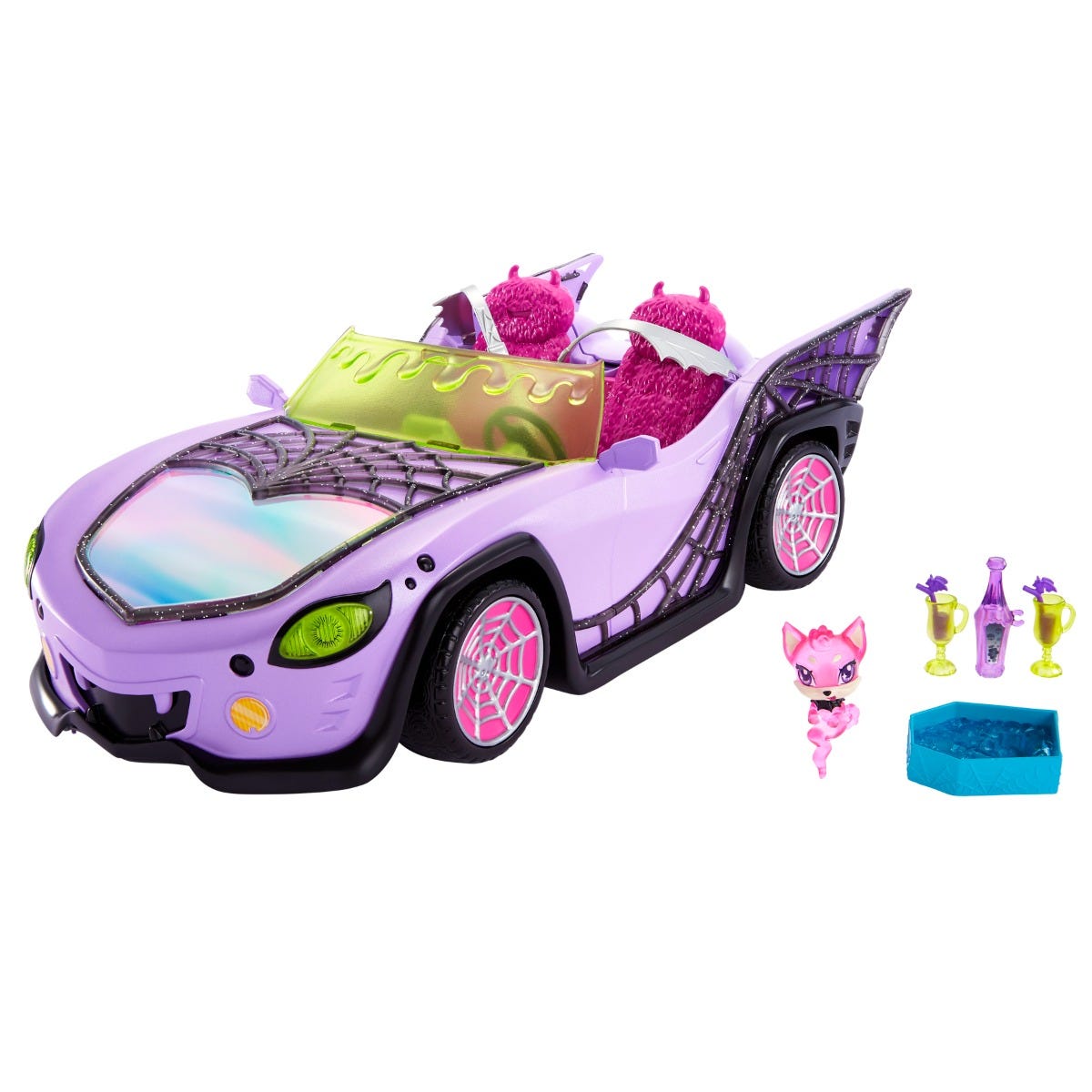 Monster High Ghoul Mobile Toy Car with Pet