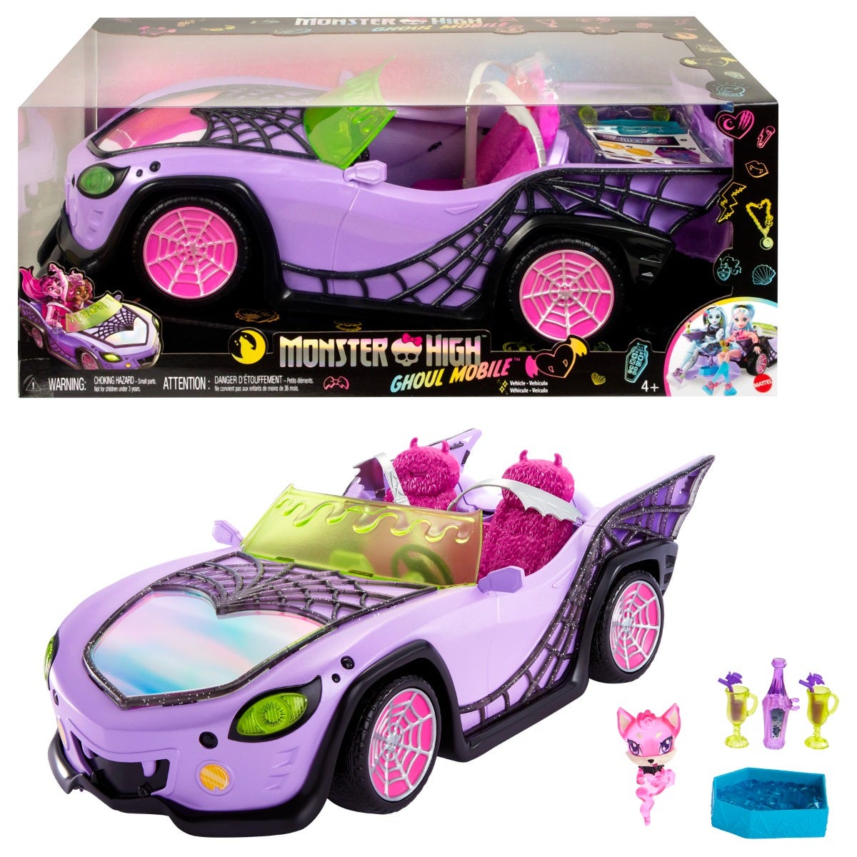 Monster high vehicles clearance