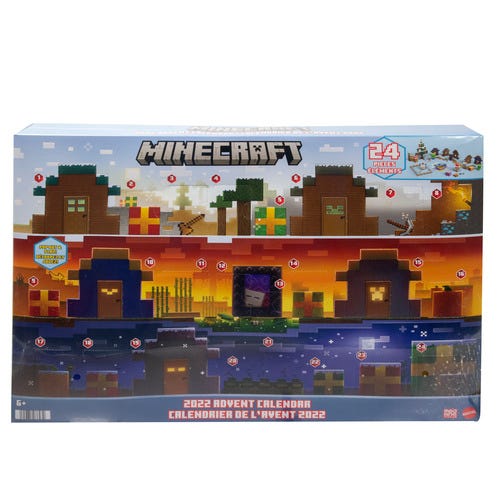 Lego minecraft hotsell advent calendar