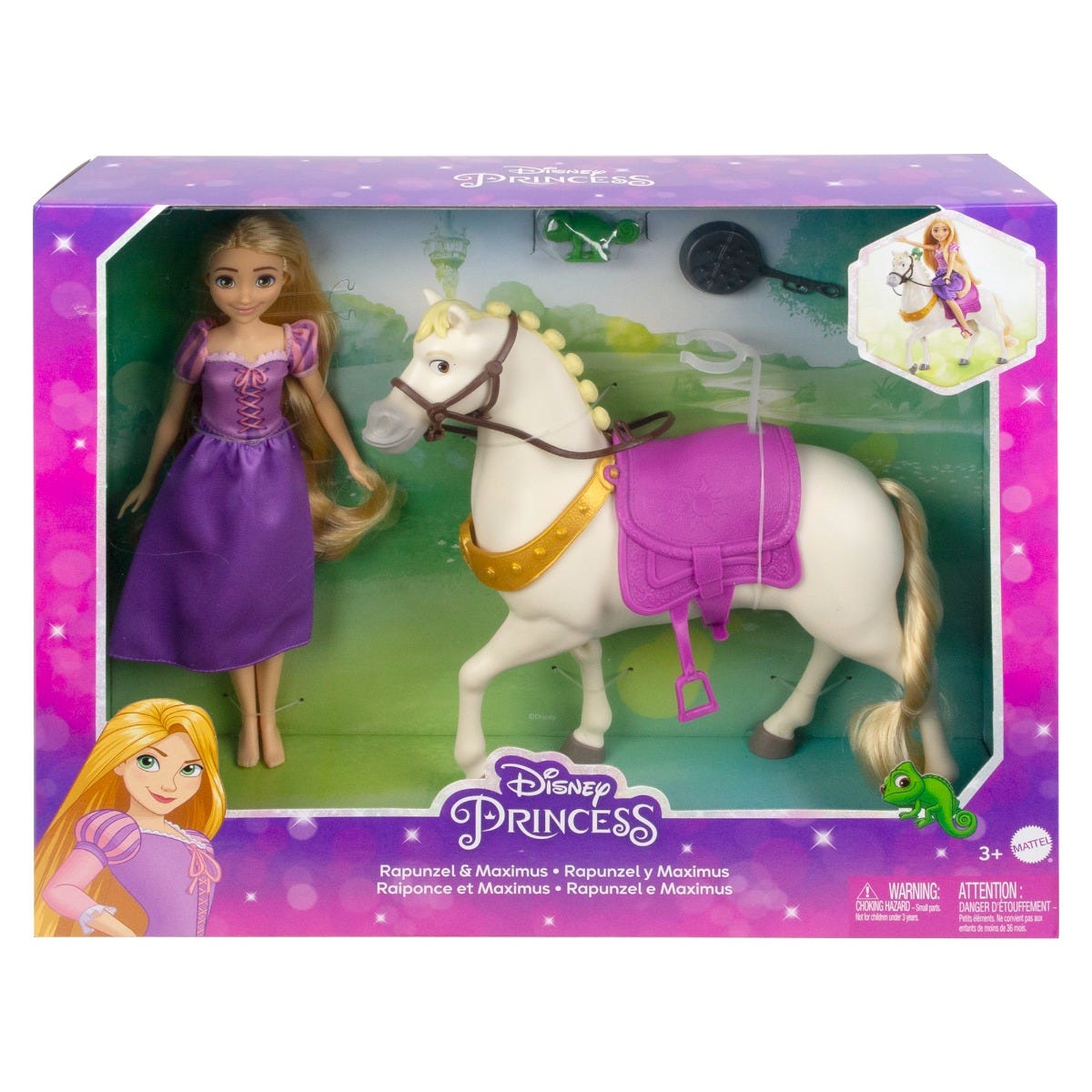 Disney princess rapunzel & maximus figure set hotsell