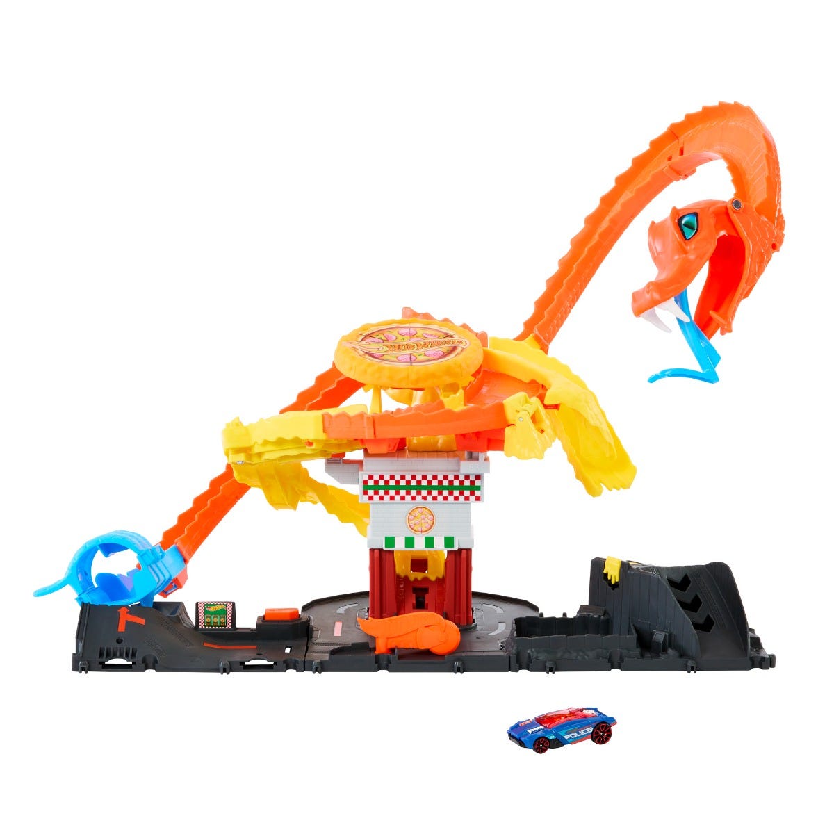 Hot Wheels City Snake & Pizza Shop