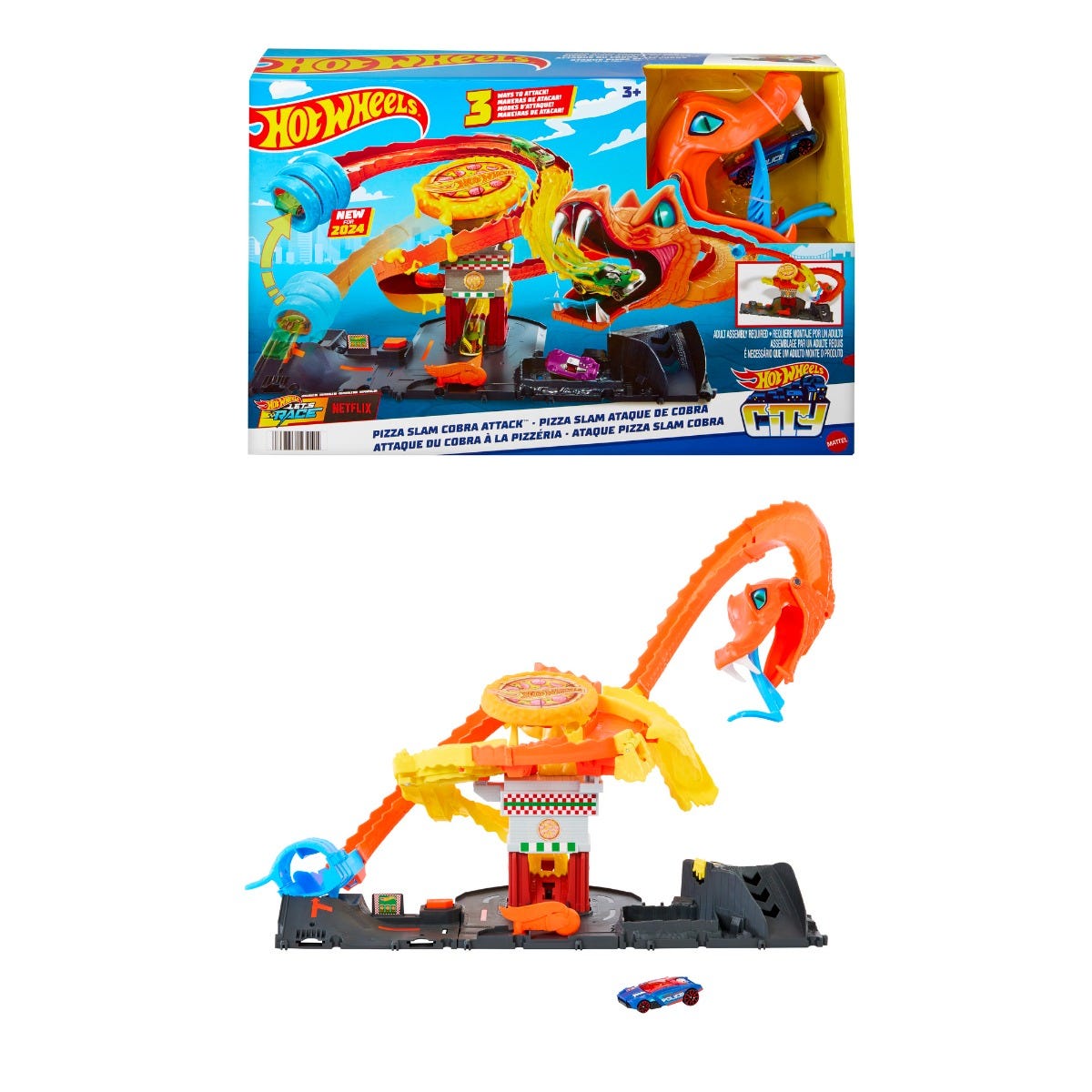 Pista de cobra hot wheels discount