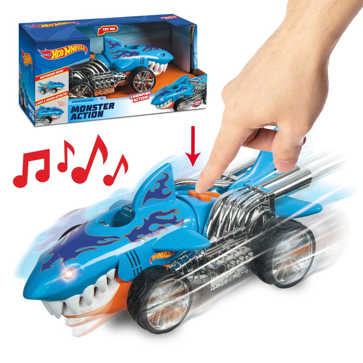 Hot wheels extreme action sharkruiser clearance