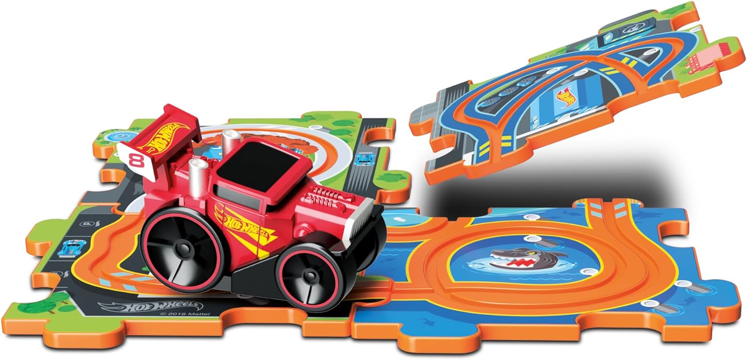 Hot wheels tile track set deals