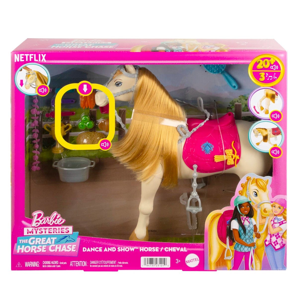 Horse from barbie best sale
