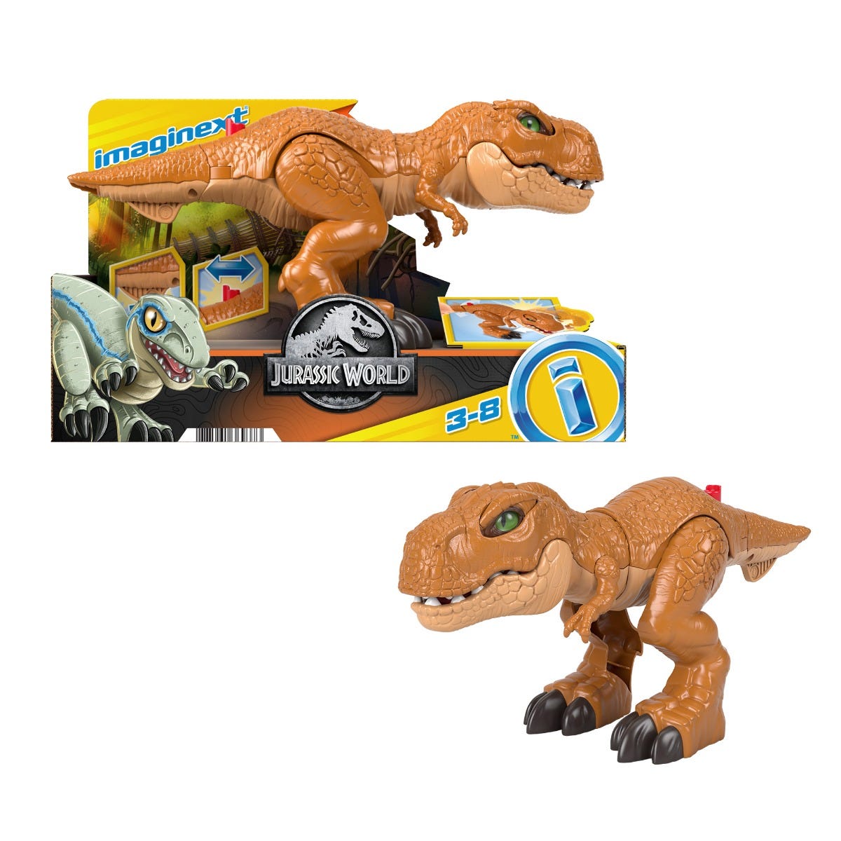 Imaginext Jurassic World Thrashin Action T.Rex