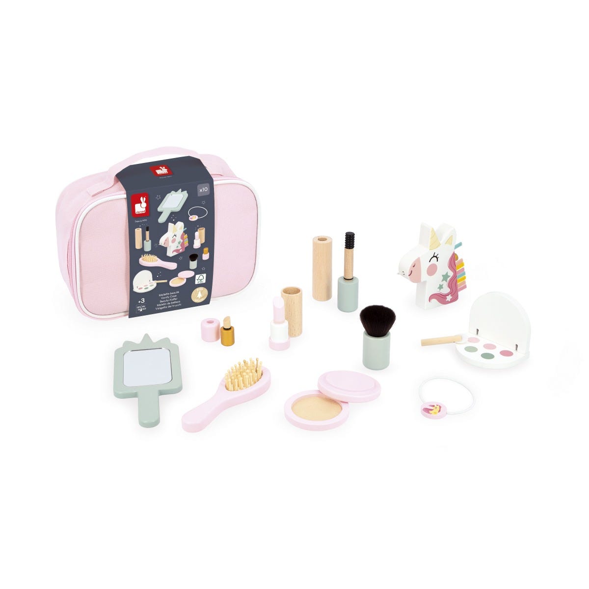 Janod Unicorn - Vanity Suitcase