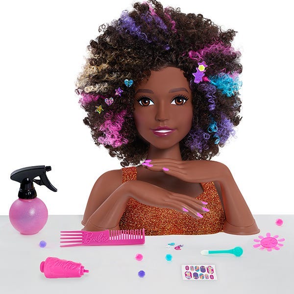 Barbierainbow Sparkle Deluxe Styling Head