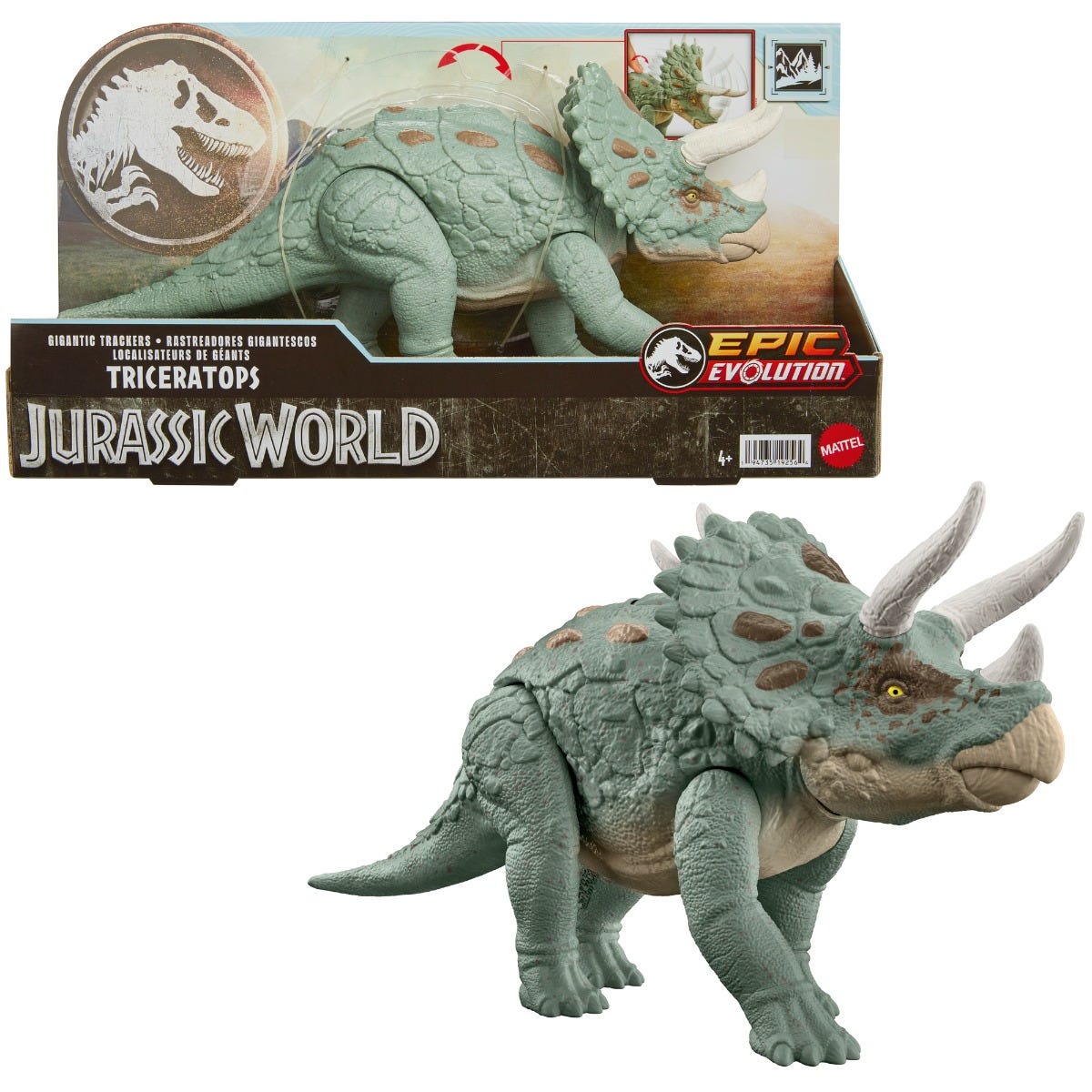 Jurassic World Gigantic Trackers -Triceratops