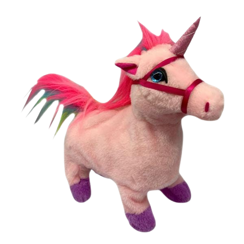 Hamleys giant pink unicorn soft toy clearance