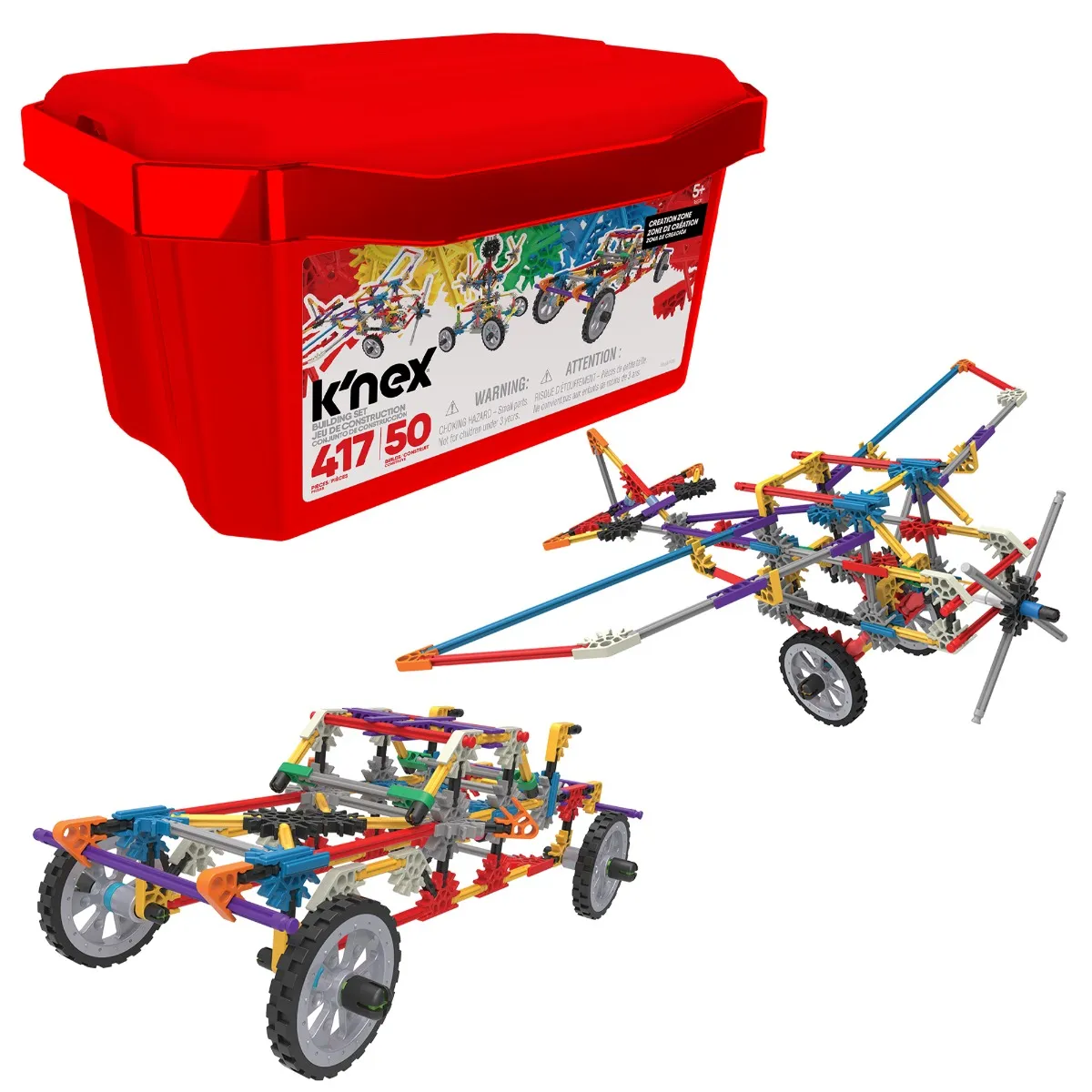 K'Nex Creation Zone 50 Model Building Set