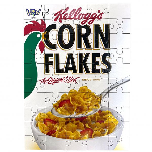 Kellogg's Mini 50 Pc Puzzles - Corn Flakes