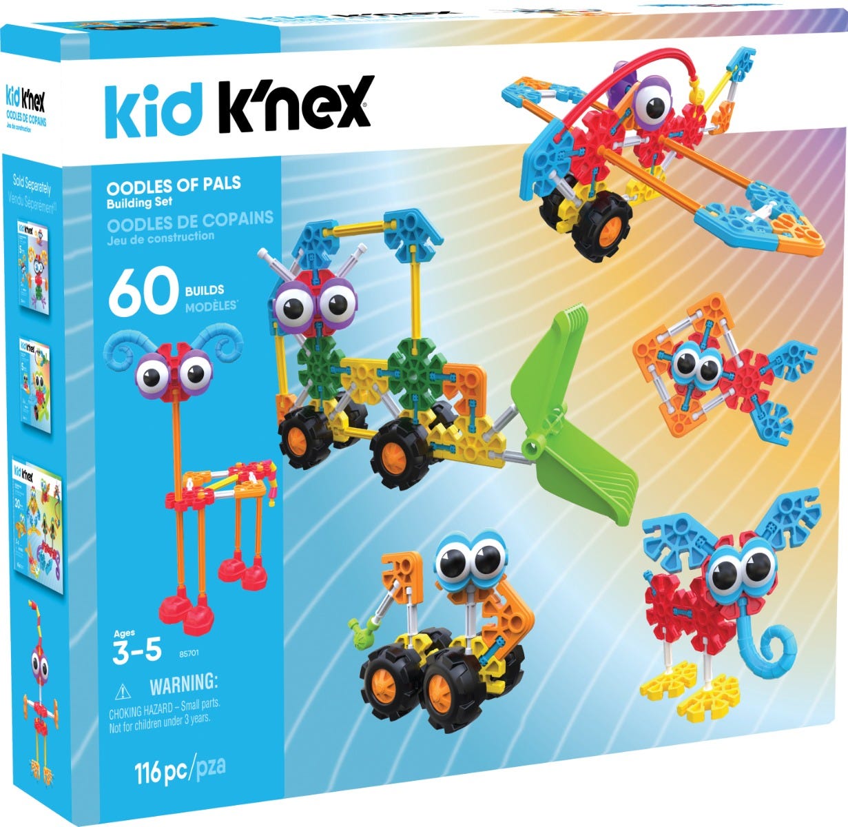 Kid K'Nex Oodles Of Pals Building Set