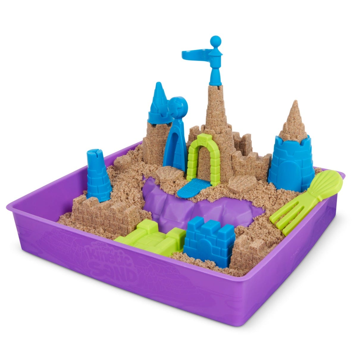 Kinetic Sand, Deluxe Beach Castle Playset with Beach Sand