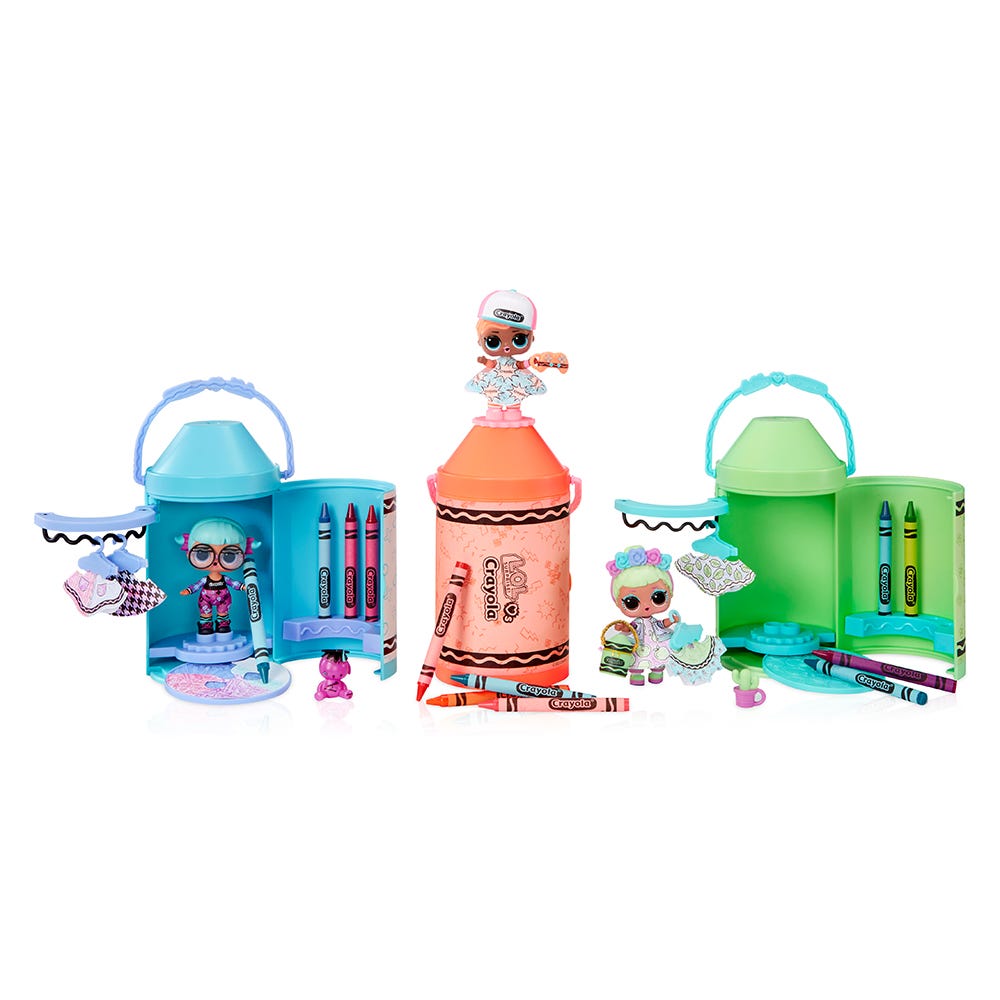 L.O.L. Surprise Loves CRAYOLA Color Me Studio Assortment