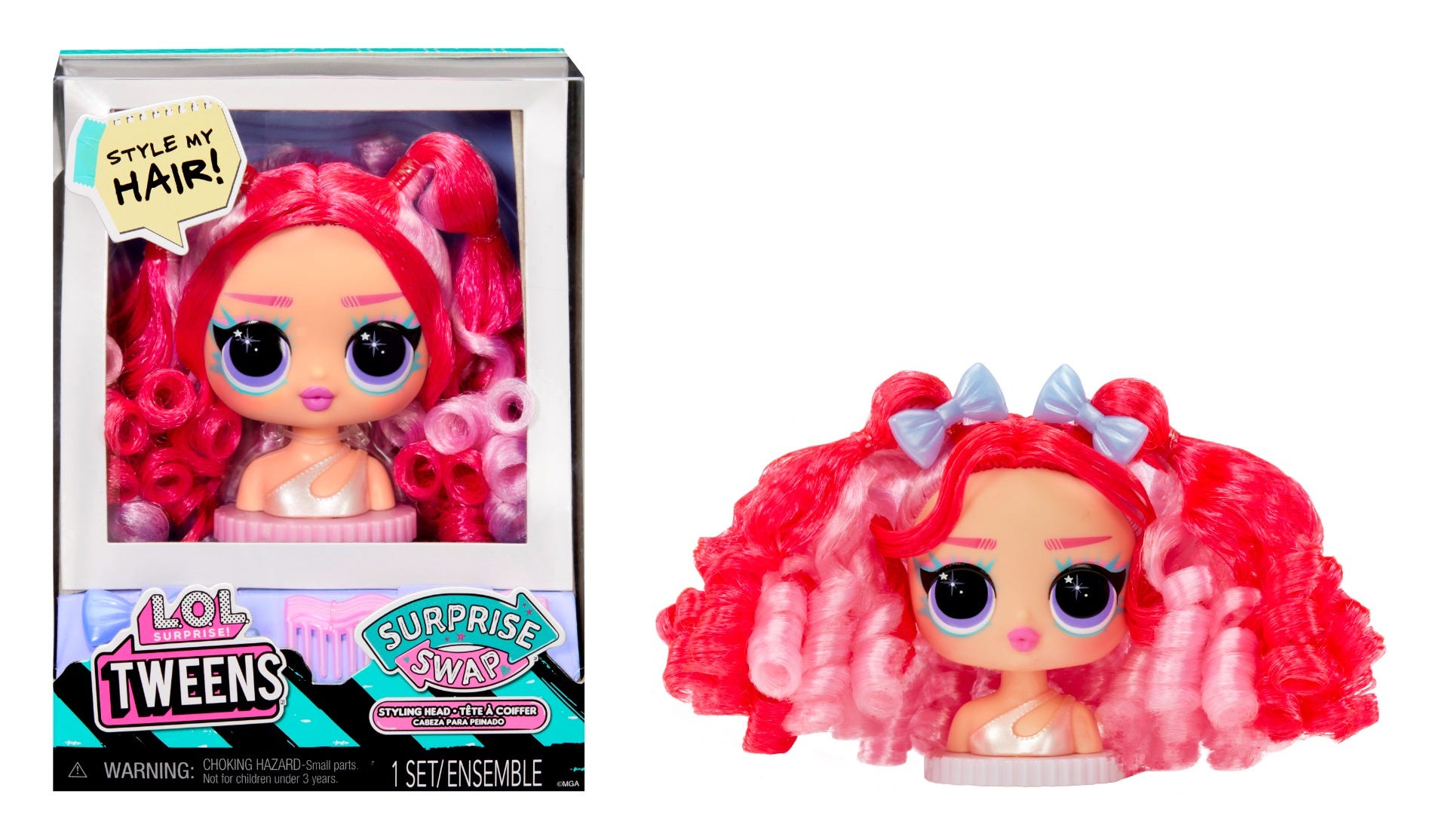 Children's styling head hot sale