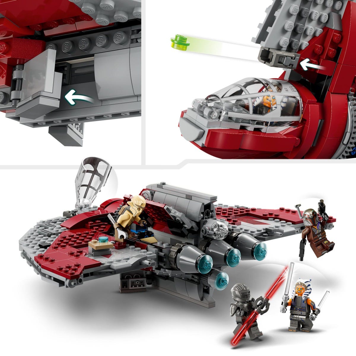 LEGO 75362 Star Wars Ahsoka Tano s T 6 Jedi Shuttle Set