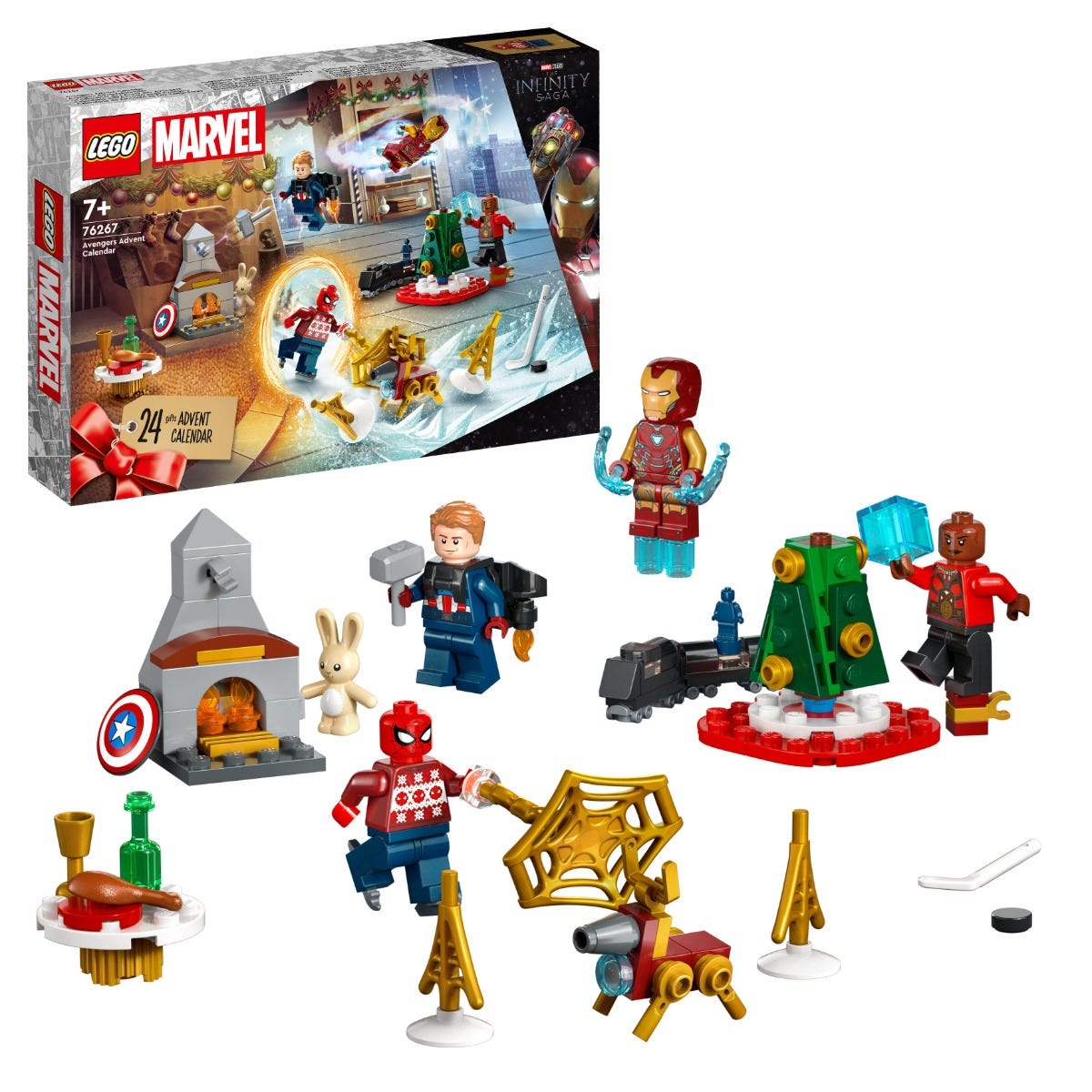 LEGO 76267 Marvel Avengers Advent Calendar 2023 for Kids