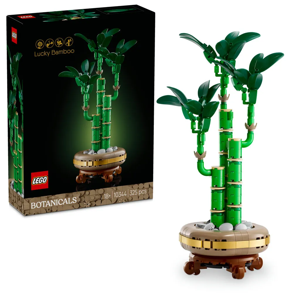LEGO® Botanicals Lucky Bamboo Artificial Plant Set 10344-151564 