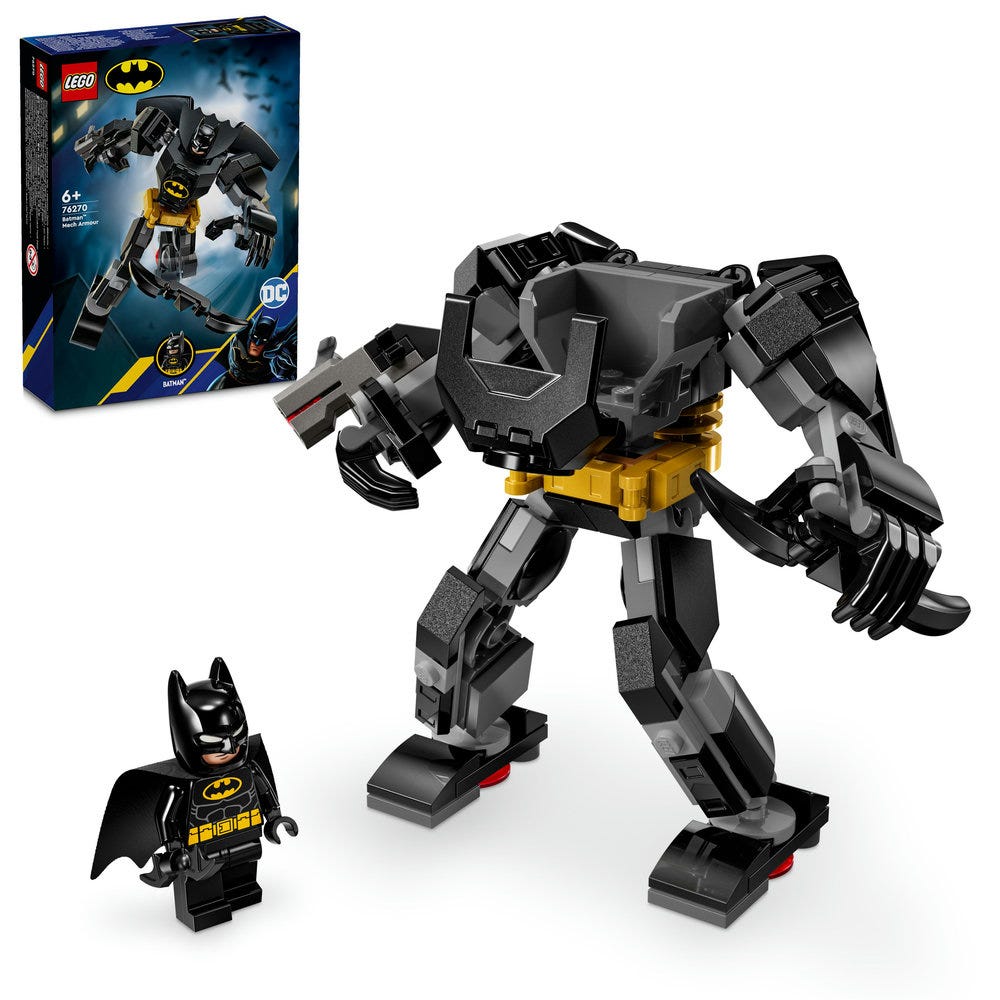 LEGO Dc Batman Batman Mech Armour Super Hero Toy 76270