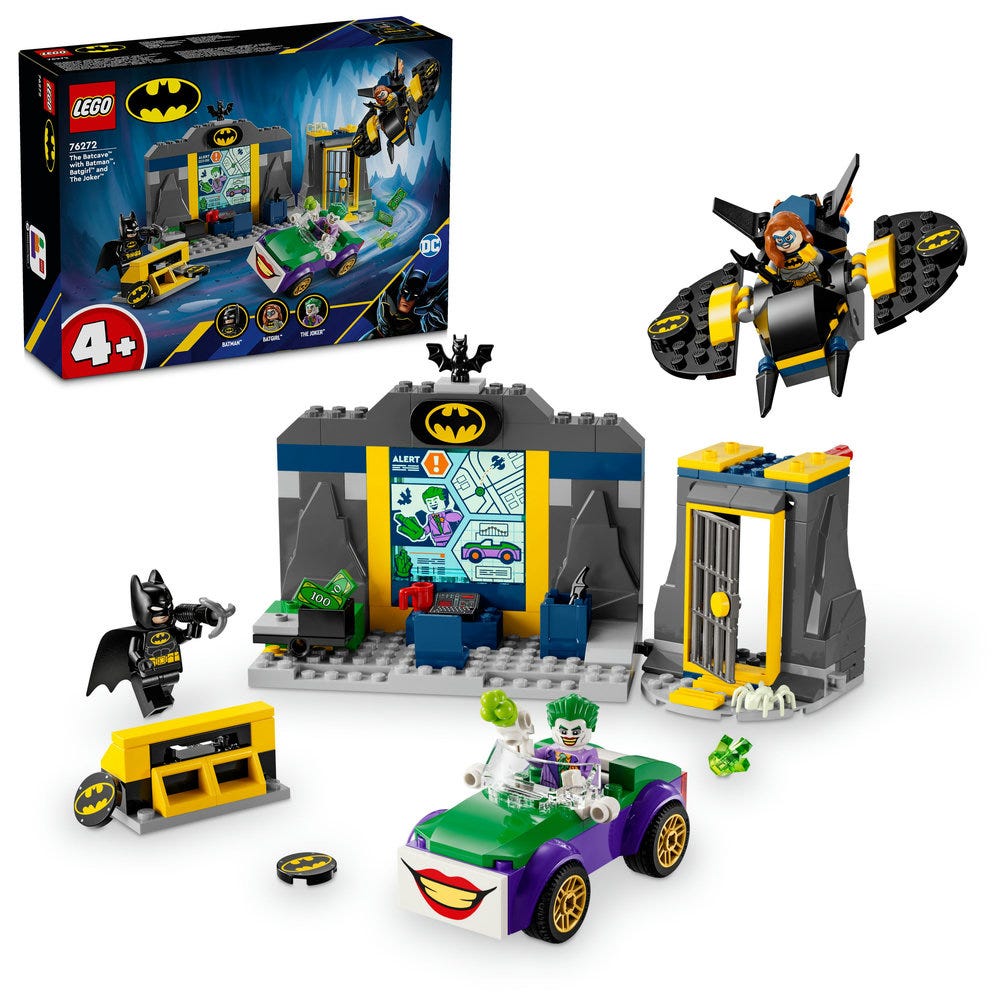 LEGO Dc Batman The Batcave With Batman Batgirl The Joker 76272